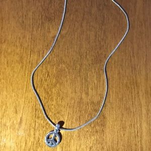Peace Sign necklace